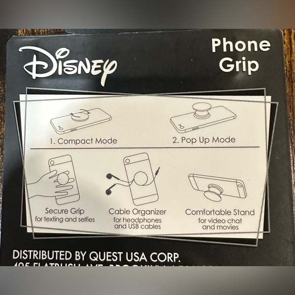 Disney Spinpop Princess And The Frog Phone Grip NWT - Picture 3 of 3